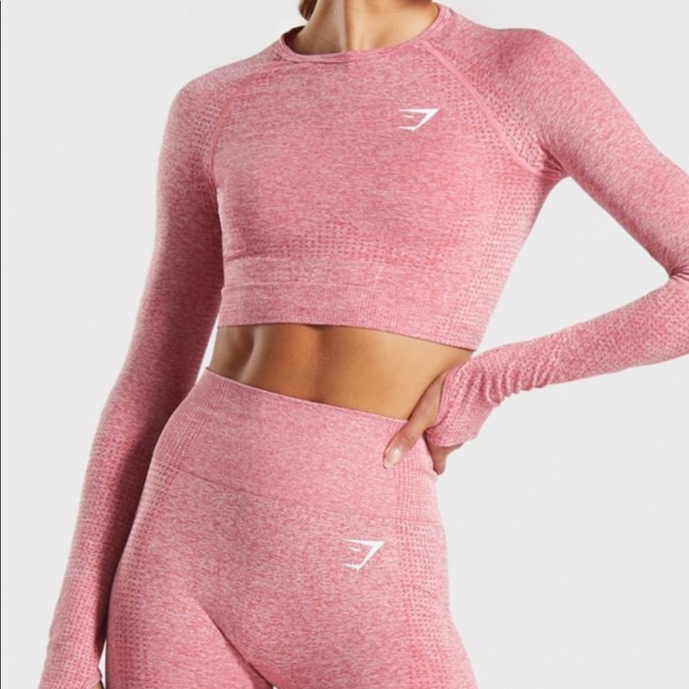 NWT Gymshark Vital Seamless legging and crop top